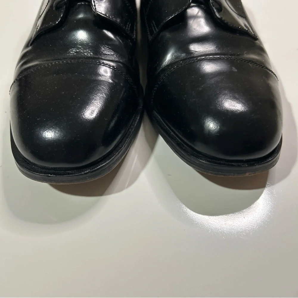 Nunn Bush Black Oxford Leather Shoes